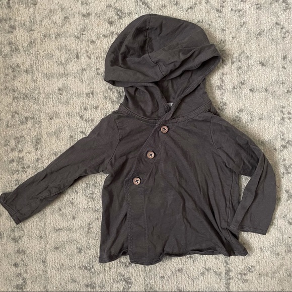 7/$20 | Carter’s lightweight hooded sweater/shirt - Picture 1 of 3